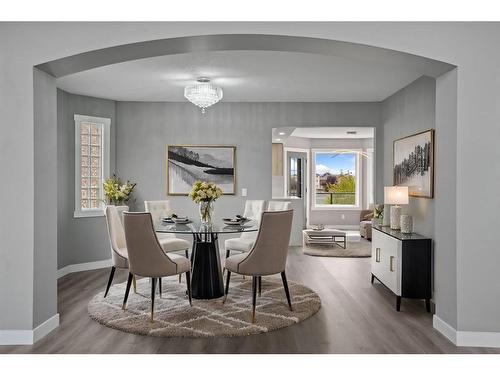 151 Coral Shores Landing Ne, Calgary, AB - Indoor Photo Showing Dining Room