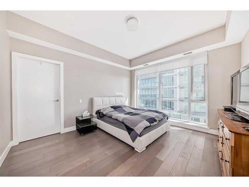 3701-1122 3 Street Se, Calgary, AB - Indoor Photo Showing Bedroom