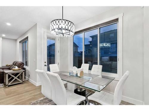 198 Kinniburgh Crescent, Chestermere, AB - Indoor Photo Showing Dining Room