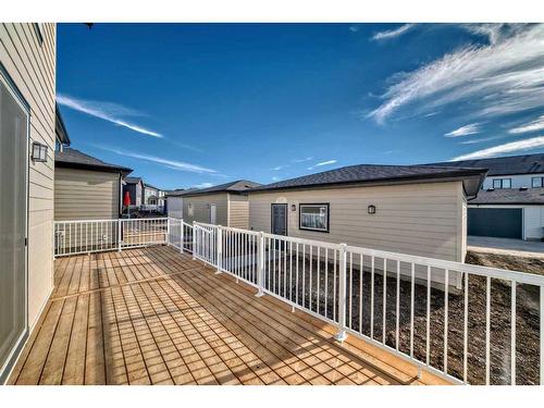 163 Harmony Circle, Rural Rocky View County, AB - Outdoor With Deck Patio Veranda With Exterior