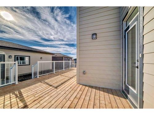 163 Harmony Circle, Rural Rocky View County, AB - Outdoor With Deck Patio Veranda With Exterior