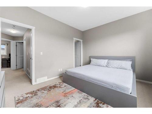 34 Walden Drive Se, Calgary, AB - Indoor Photo Showing Bedroom