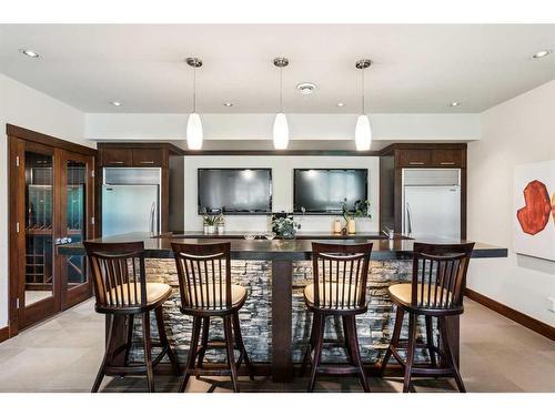 143 Leighton Lane, Rural Rocky View County, AB - Indoor Photo Showing Dining Room