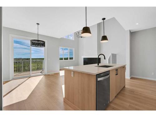 42 Savoy Landing Se, Calgary, AB - Indoor Photo Showing Kitchen