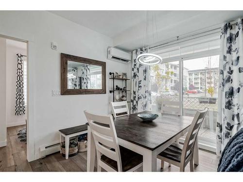 112-500 Auburn Meadows Common Se, Calgary, AB - Indoor Photo Showing Dining Room