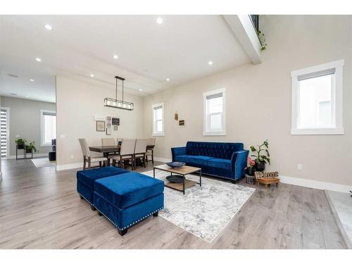 162 Kinniburgh Crescent, Chestermere, AB - Indoor Photo Showing Living Room