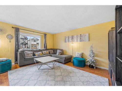 63 Saddlemont Way Ne, Calgary, AB - Indoor Photo Showing Living Room