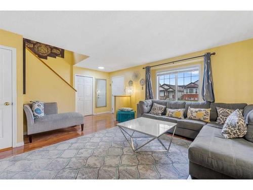 63 Saddlemont Way Ne, Calgary, AB - Indoor Photo Showing Living Room