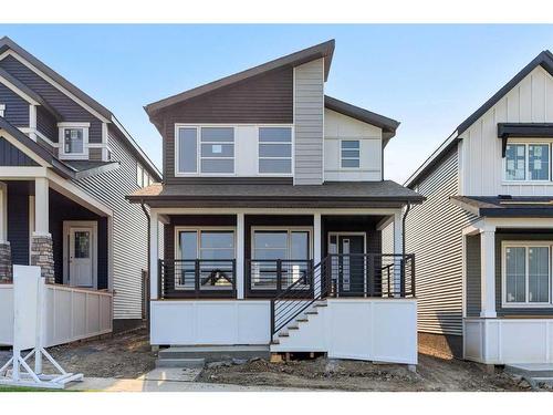 109 Marmot Walk Nw, Calgary, AB - Outdoor With Deck Patio Veranda With Facade