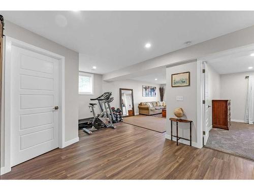 1461 Aldrich Place, Carstairs, AB - Indoor Photo Showing Gym Room