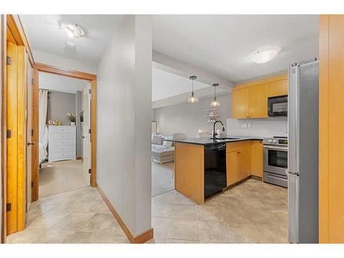 205-315 50 Avenue Sw, Calgary, AB - Indoor Photo Showing Kitchen