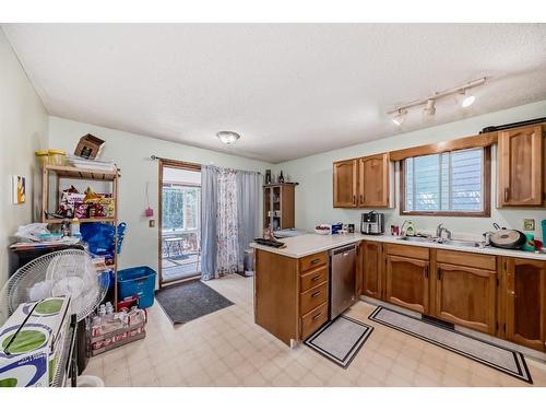 27 Castlebrook Court Ne, Calgary, AB - Indoor Photo Showing Kitchen With Double Sink