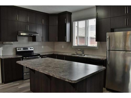 118 Cityscape Terrace Ne, Calgary, AB - Indoor Photo Showing Kitchen With Stainless Steel Kitchen With Double Sink With Upgraded Kitchen