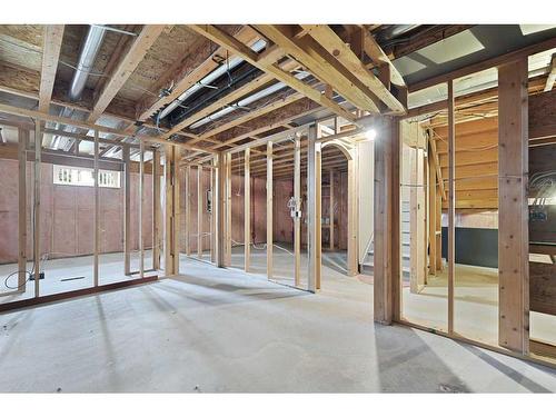 110 Valley Crest Close Nw, Calgary, AB - Indoor Photo Showing Basement