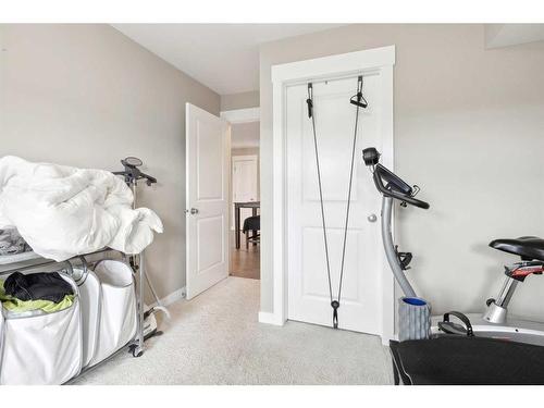 3407-11 Mahogany Row Se, Calgary, AB - Indoor Photo Showing Gym Room