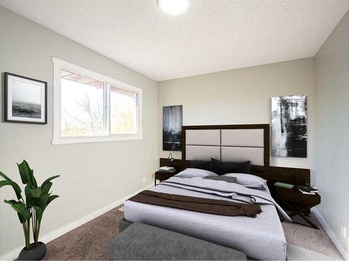 17 Castleglen Road Ne, Calgary, AB - Indoor Photo Showing Bedroom