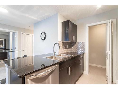 3115-81 Legacy Boulevard Se, Calgary, AB - Indoor Photo Showing Kitchen With Double Sink