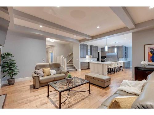 107 Mystic Ridge Park Sw, Calgary, AB - Indoor Photo Showing Living Room