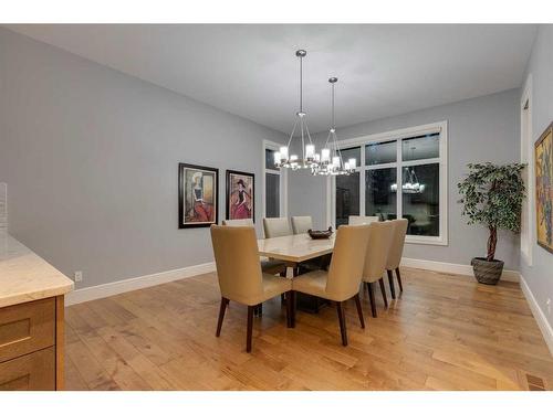 107 Mystic Ridge Park Sw, Calgary, AB - Indoor Photo Showing Dining Room