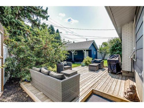 516 Willacy Drive Se, Calgary, AB - Outdoor With Deck Patio Veranda With Exterior