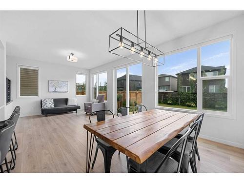 58 Seton Road Se, Calgary, AB - Indoor Photo Showing Dining Room