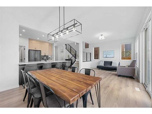 58 Seton Road Se, Calgary, AB - Indoor Photo Showing Dining Room