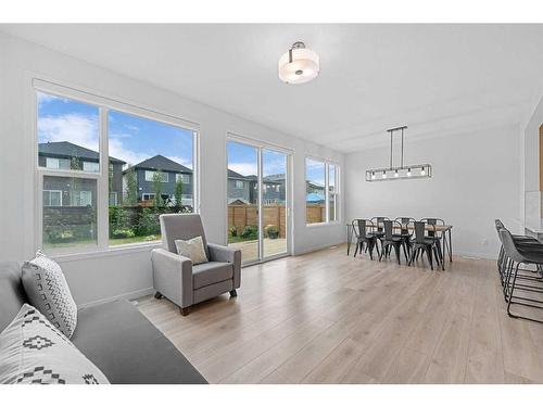 58 Seton Road Se, Calgary, AB - Indoor Photo Showing Living Room