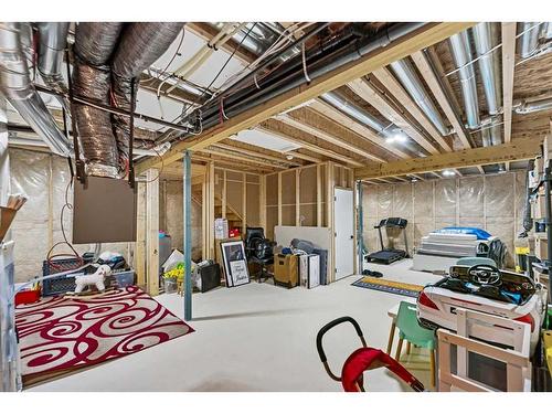 58 Seton Road Se, Calgary, AB - Indoor Photo Showing Basement