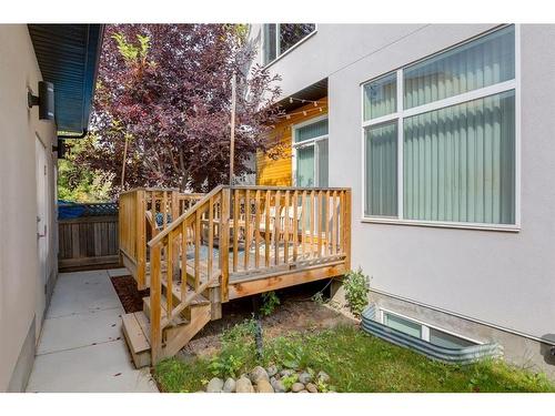 2-1913 30 Street Sw, Calgary, AB - Outdoor With Deck Patio Veranda With Exterior