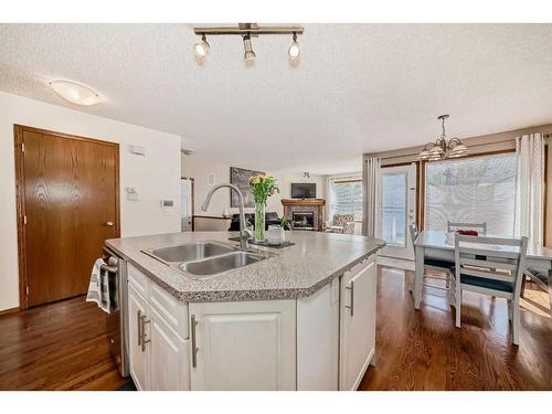 15225 Prestwick Boulevard Se, Calgary, AB - Indoor Photo Showing Kitchen With Double Sink