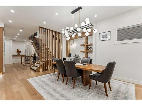 500 30 Avenue Ne, Calgary, AB - Indoor Photo Showing Dining Room