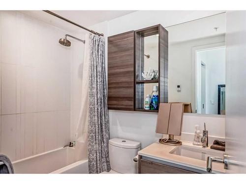 704-1501 6 Street Sw, Calgary, AB - Indoor Photo Showing Bathroom