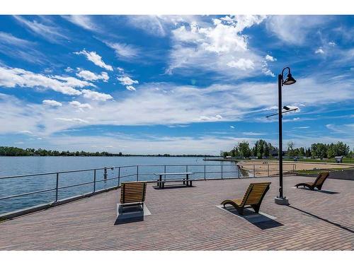 428 Rainbow Falls Drive, Chestermere, AB - Outdoor With Body Of Water With View