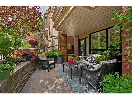 109-1730 5A Street Sw, Calgary, AB - Outdoor With Deck Patio Veranda With Exterior