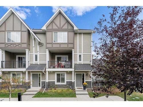 202 Nolanlake Villas Nw, Calgary, AB - Outdoor With Balcony With Facade