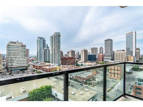 1205-788 12 Avenue Sw, Calgary, AB - Outdoor With Balcony With View