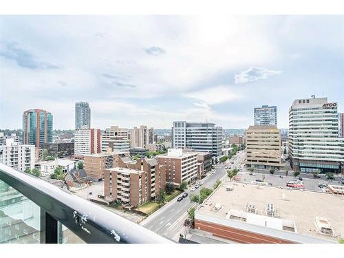 1205-788 12 Avenue Sw, Calgary, AB - Outdoor With Balcony With View