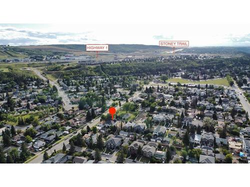 4608 82 Street Nw, Calgary, AB - Outdoor With View