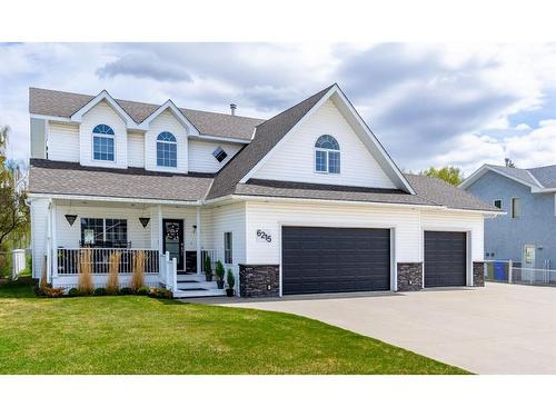 6215 Douglas Place, Olds, AB - Outdoor With Deck Patio Veranda With Facade