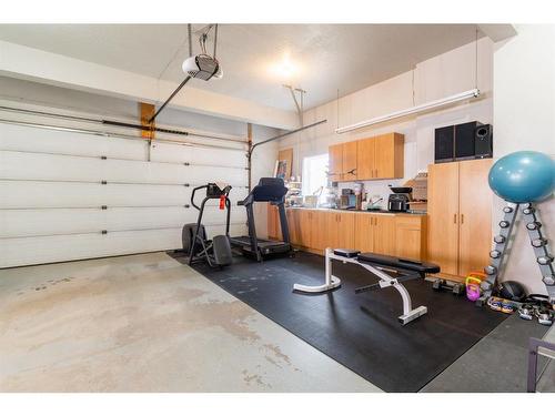 6215 Douglas Place, Olds, AB - Indoor Photo Showing Garage