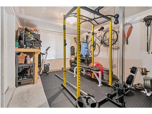 114 New Brighton Landing Se, Calgary, AB - Indoor Photo Showing Gym Room