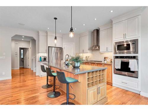 91 Cranbrook Crescent Se, Calgary, AB - Indoor Photo Showing Kitchen With Upgraded Kitchen