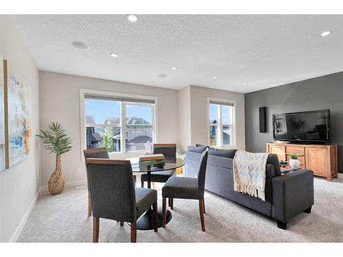 91 Cranbrook Crescent Se, Calgary, AB - Indoor Photo Showing Living Room