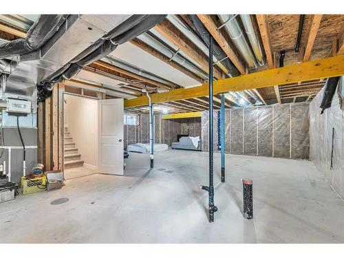 91 Cranbrook Crescent Se, Calgary, AB - Indoor Photo Showing Basement