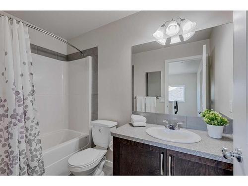 128 Copperpond Parade Se, Calgary, AB - Indoor Photo Showing Bathroom