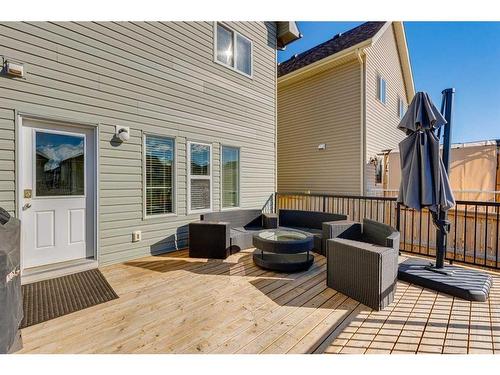 128 Copperpond Parade Se, Calgary, AB - Outdoor With Deck Patio Veranda With Exterior