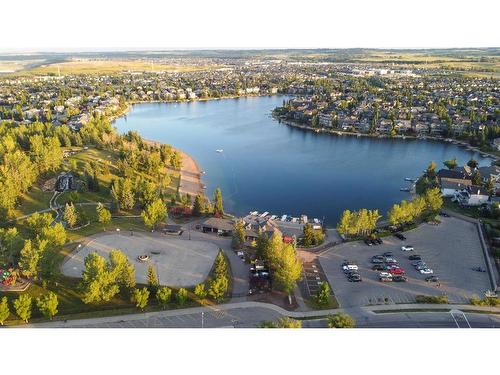 76 Chaparral Road Se, Calgary, AB - Outdoor With Body Of Water With View