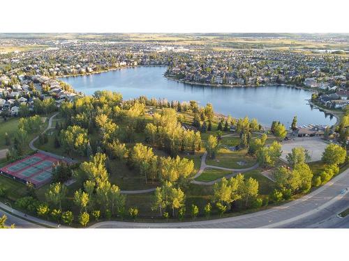 76 Chaparral Road Se, Calgary, AB - Outdoor With Body Of Water With View