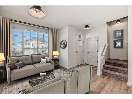 35 White Pelican Way, Rural Vulcan County, AB - Indoor Photo Showing Living Room