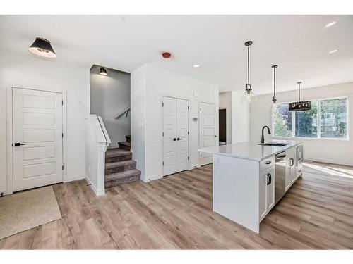 35 White Pelican Way, Rural Vulcan County, AB - Indoor Photo Showing Kitchen With Upgraded Kitchen